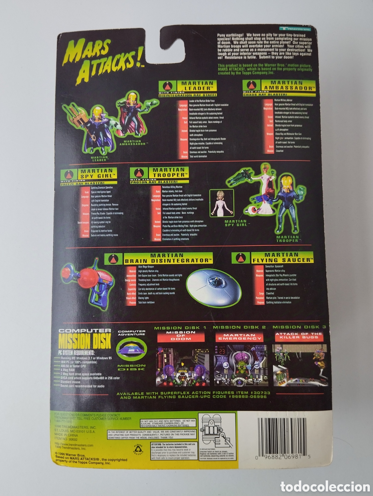 Figuras de acci&oacute;n: Figura nueva Mars Attacks - Foto 2