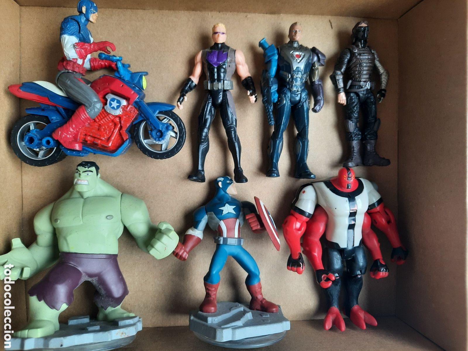 Figuras de acci&oacute;n: FIGURAS VARIADAS MARVEL, DC....LOTE - Foto 1