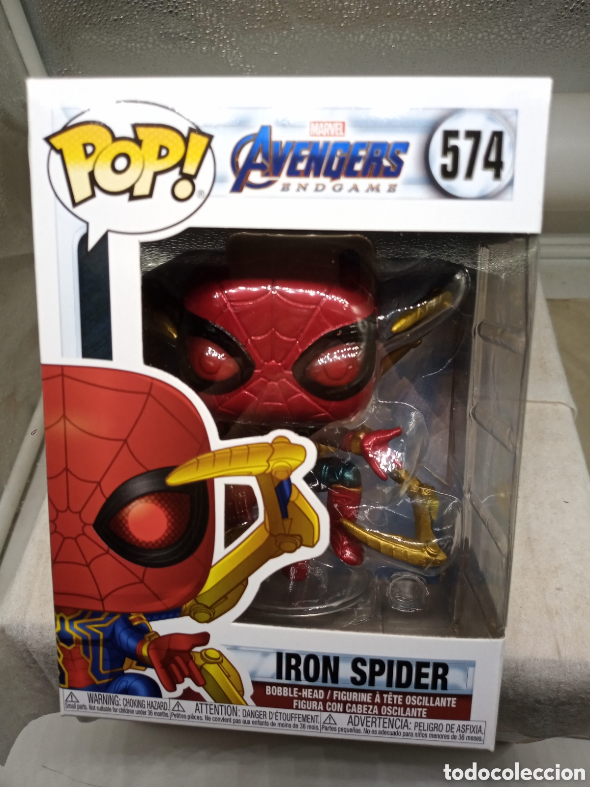 Figuras de acci&oacute;n: Iron spider funko Marvel - Foto 1