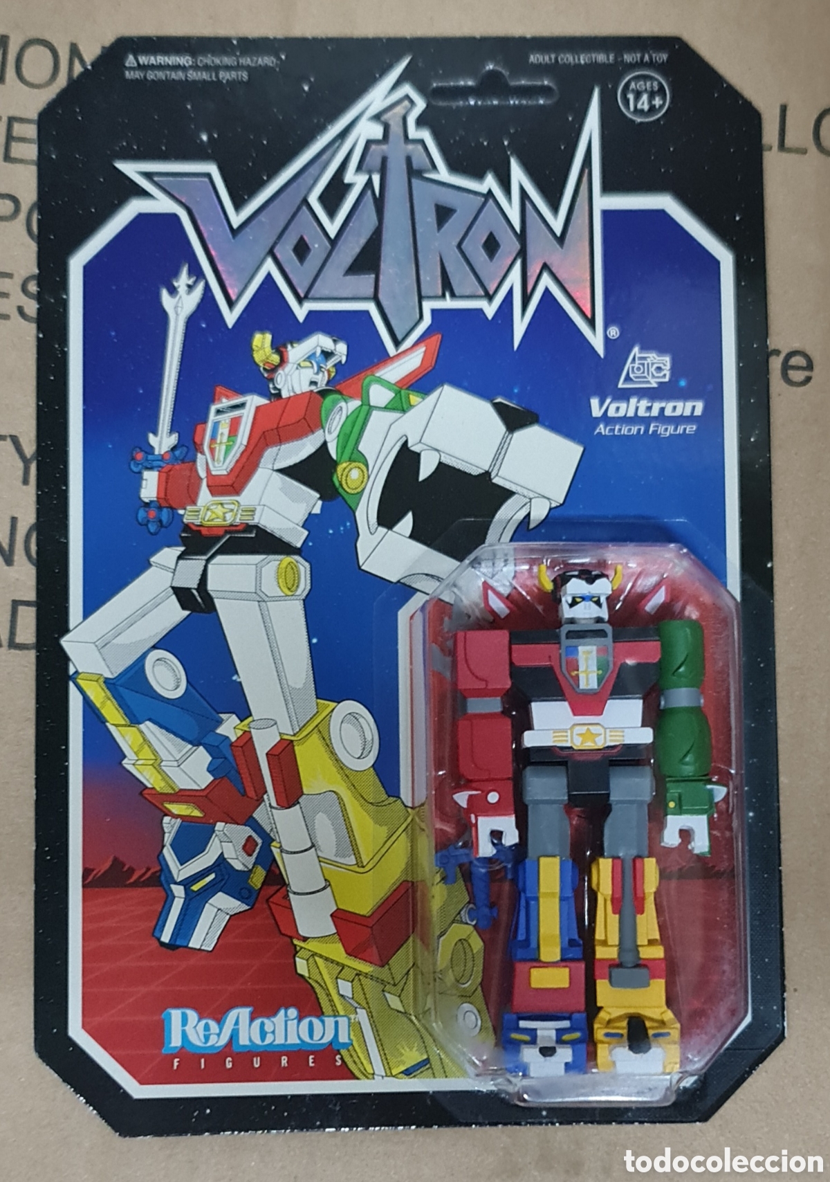 Figuras de acci&oacute;n: Voltron Reaction Retro Action Super7 3.75&rdquo; - Foto 1