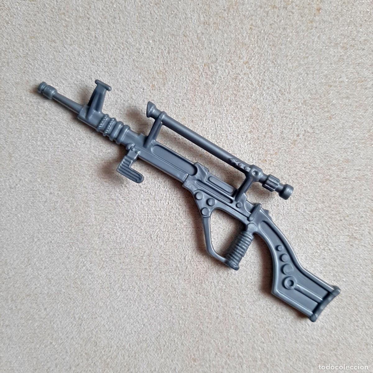 Actionfiguren: Rifle arma accesorio original para Marshall BraveStarr. Mattel 1988
