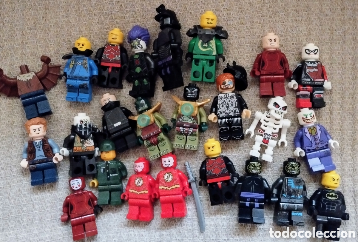Figuras de acci&oacute;n: LOTE 24 FIGURITAS LEGO - Foto 1