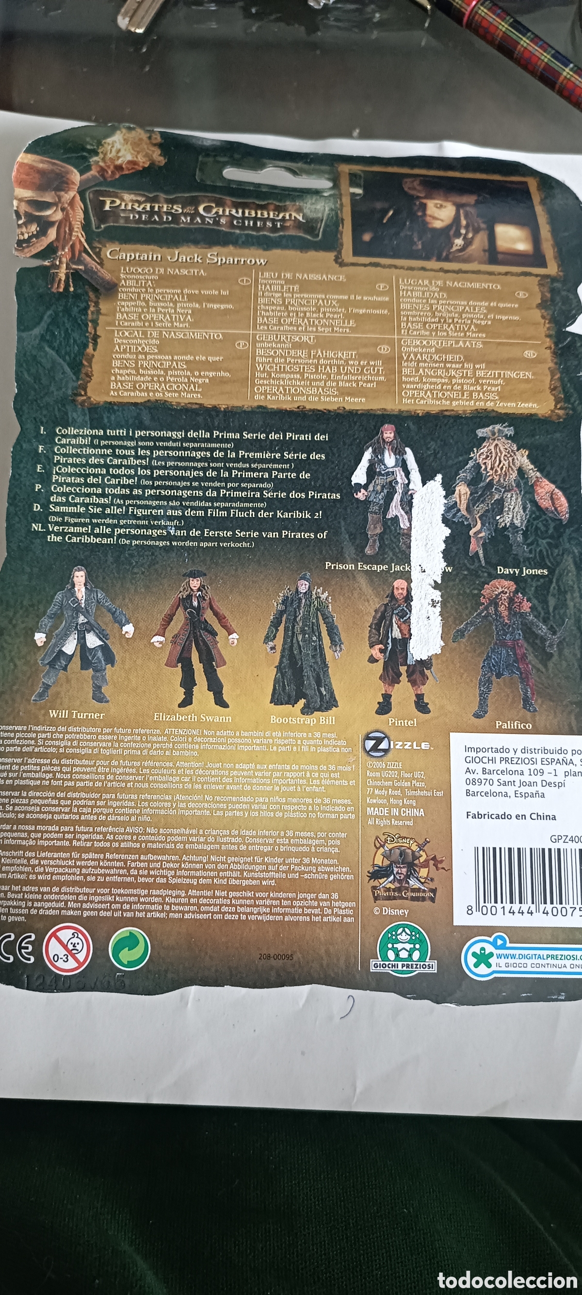 Figuras de acci&oacute;n: Figura de Jack Sparrow para coleccionar - Foto 3