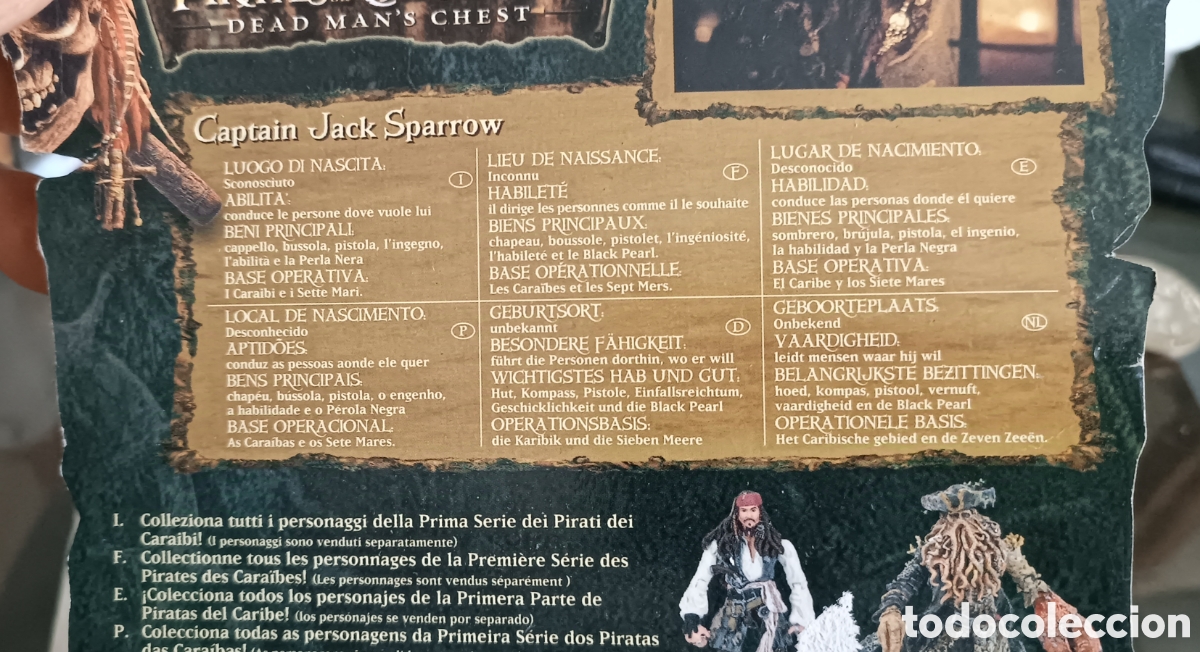 Figuras de acci&oacute;n: Figura de Jack Sparrow para coleccionar - Foto 4