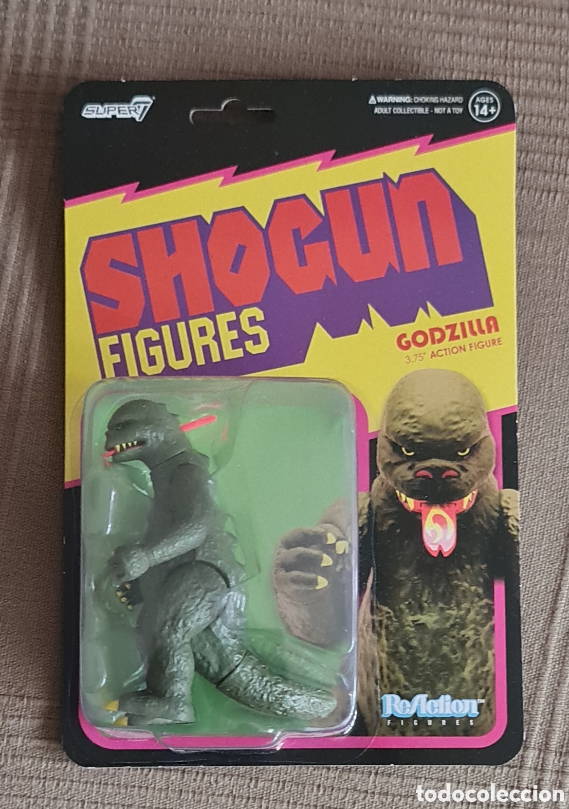 Figuras de acci&oacute;n: Godzilla (Dark green) Shogun Reaction Super7 - Foto 1