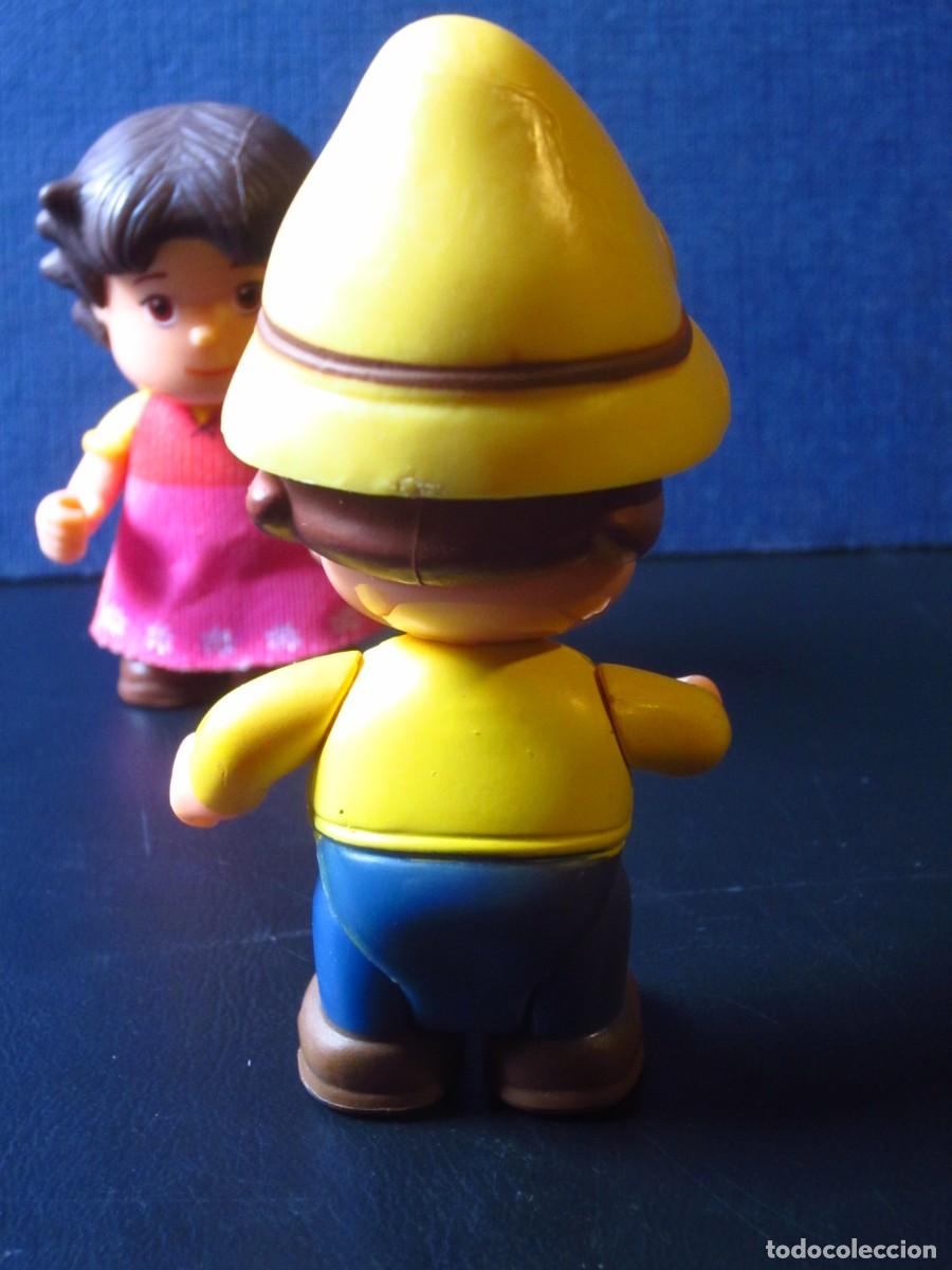Figuras de acci&oacute;n: Figuras Heidi y Pedro (Studio 100 - Famosa) - Foto 3
