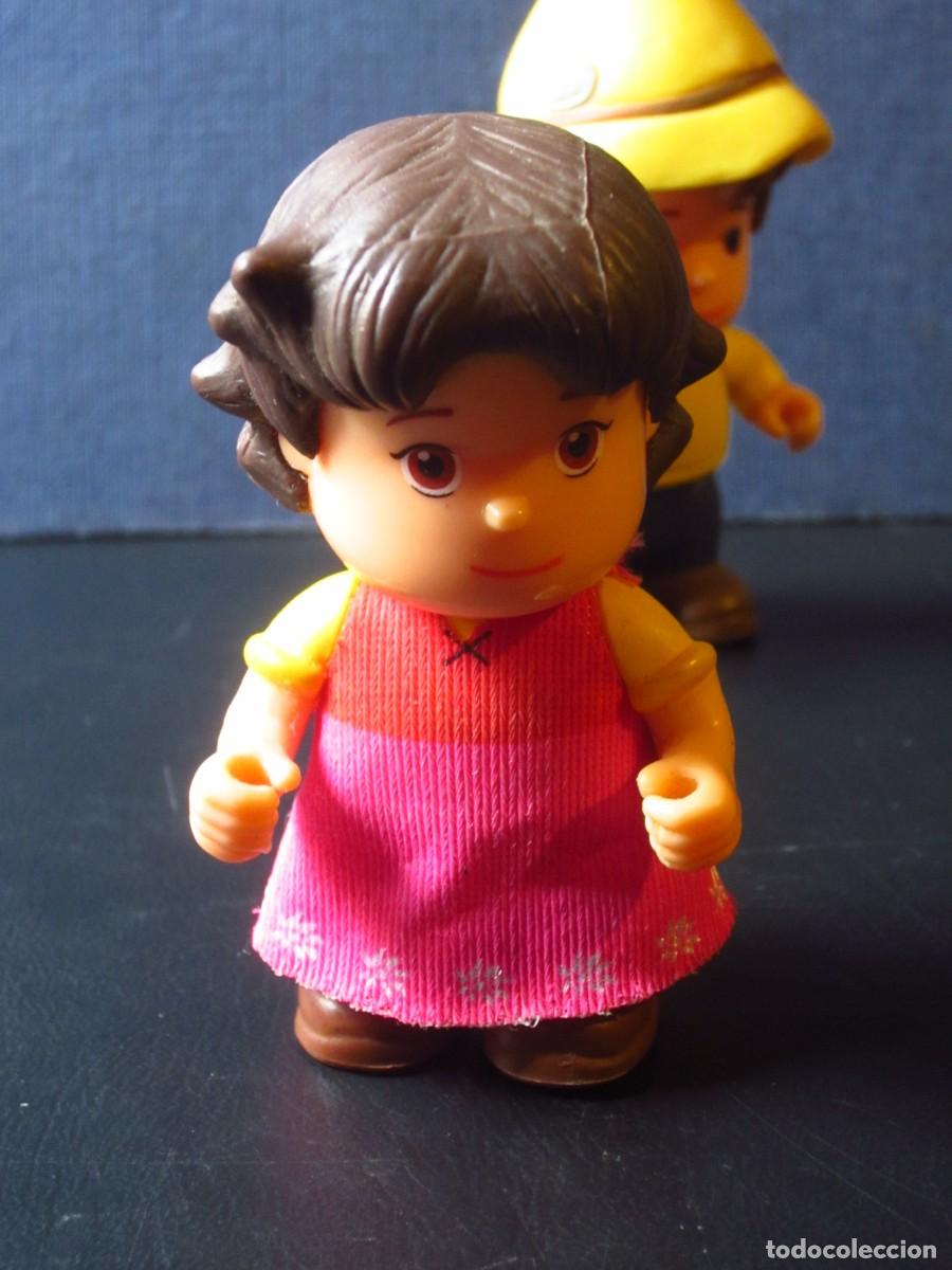 Figuras de acci&oacute;n: Figuras Heidi y Pedro (Studio 100 - Famosa) - Foto 4