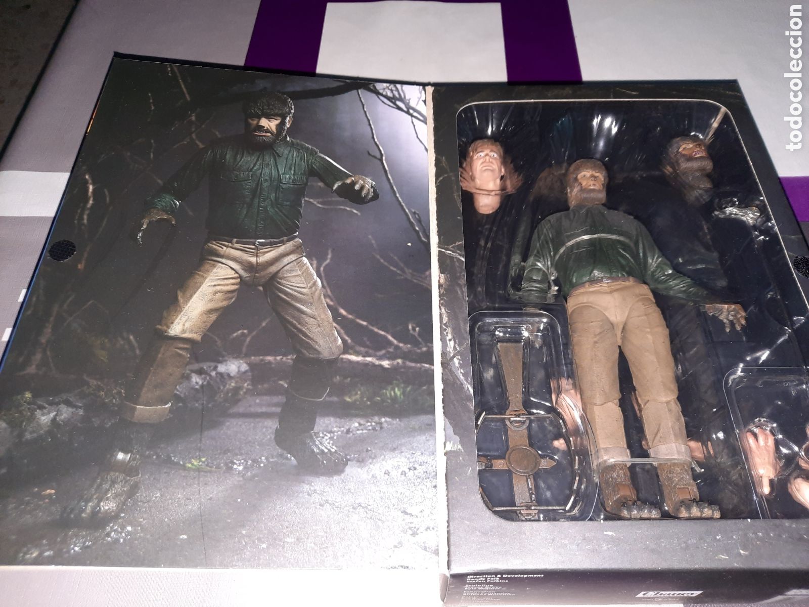 Actionfiguren: THE WOLF MAN-UNIVERSAL MONSTERS