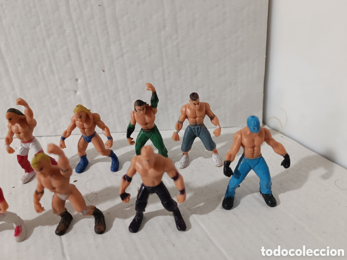 Figuras de acci&oacute;n: Figuras Lucha libre Jakks Micro wwf mini Aggression a&ntilde;o 2006 - Foto 2
