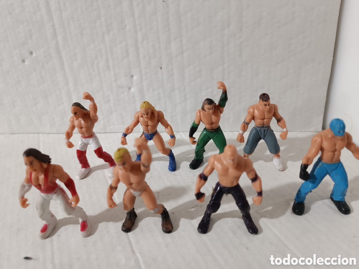 Figuras de acci&oacute;n: Figuras Lucha libre Jakks Micro wwf mini Aggression a&ntilde;o 2006 - Foto 3