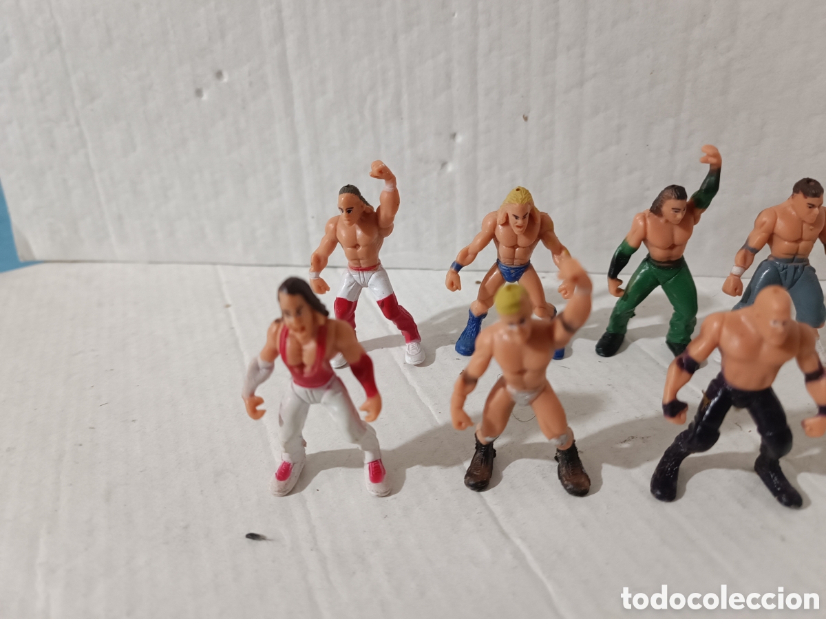 Figuras de acci&oacute;n: Figuras Lucha libre Jakks Micro wwf mini Aggression a&ntilde;o 2006 - Foto 4