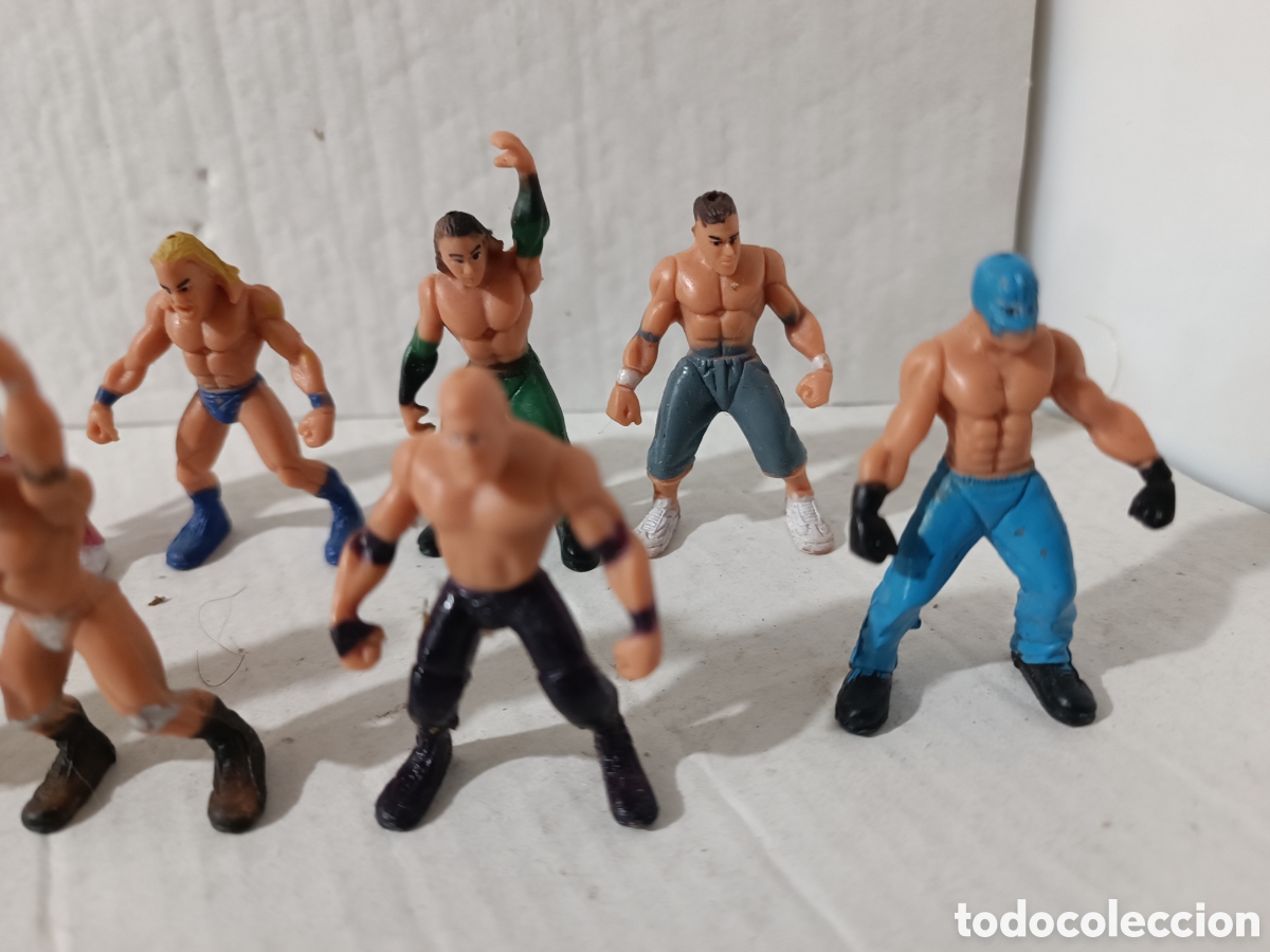 Figuras de acci&oacute;n: Figuras Lucha libre Jakks Micro wwf mini Aggression a&ntilde;o 2006 - Foto 5