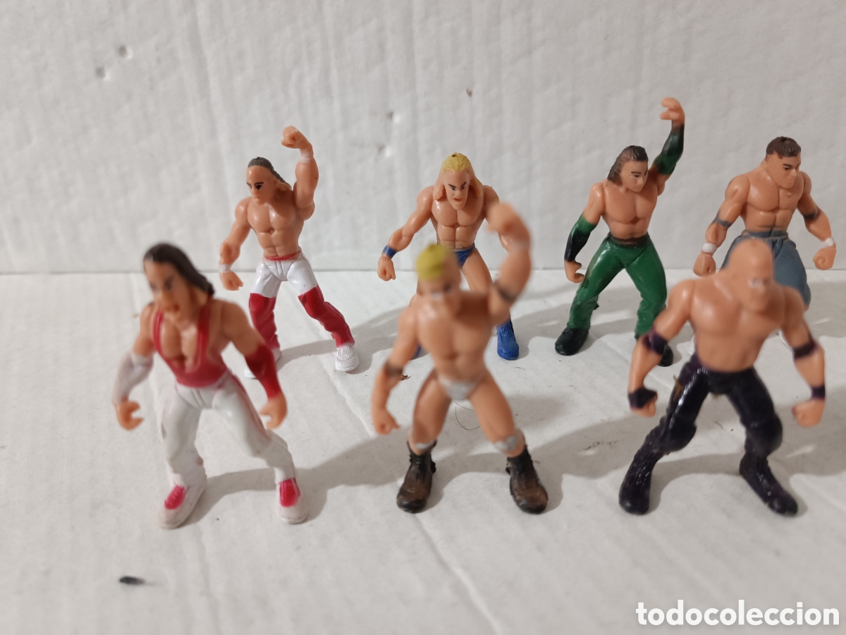 Figuras de acci&oacute;n: Figuras Lucha libre Jakks Micro wwf mini Aggression a&ntilde;o 2006 - Foto 6