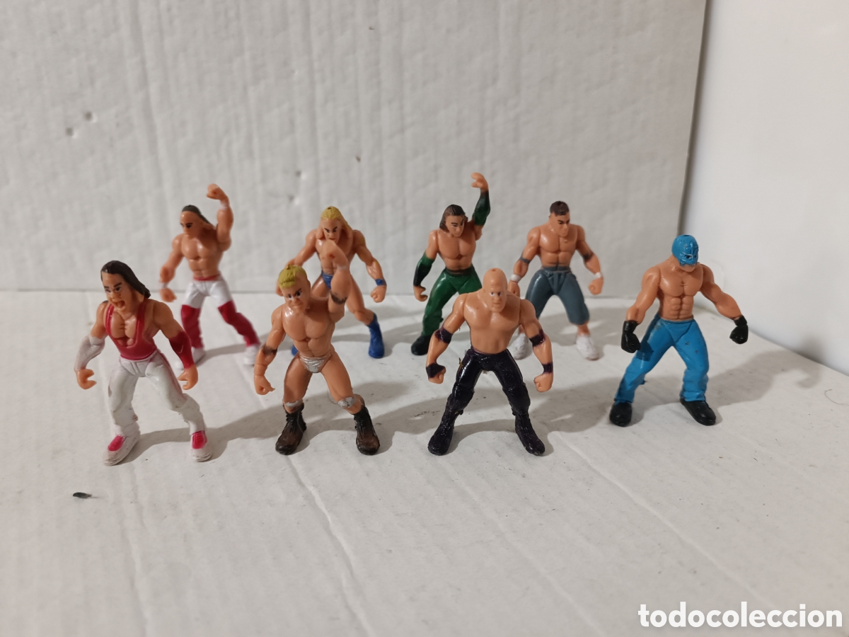 Figuras de acci&oacute;n: Figuras Lucha libre Jakks Micro wwf mini Aggression a&ntilde;o 2006 - Foto 1