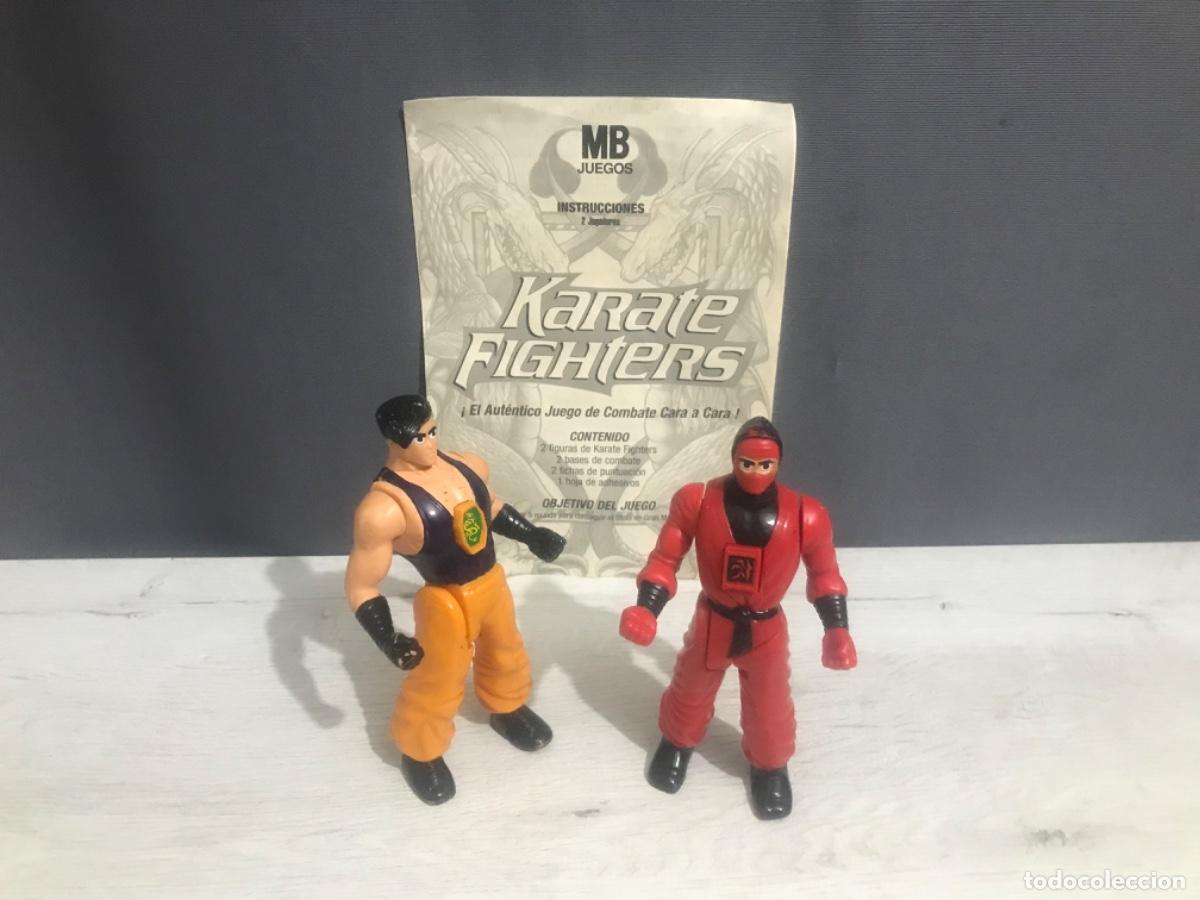 Figuras de acci&oacute;n: Lote de 2 figuras de karate fighters - Foto 1