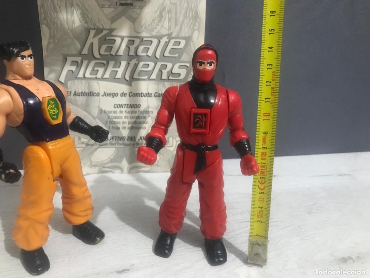 Figuras de acci&oacute;n: Lote de 2 figuras de karate fighters - Foto 3