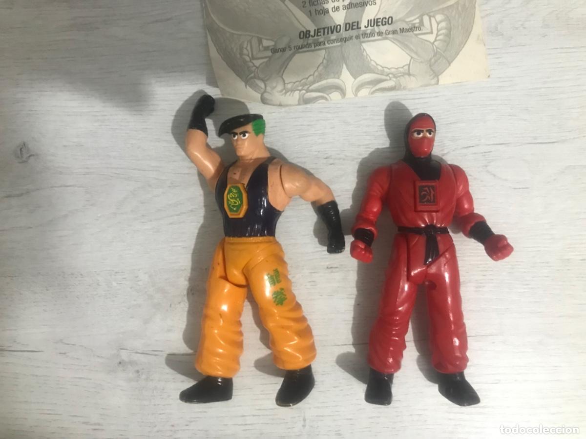 Figuras de acci&oacute;n: Lote de 2 figuras de karate fighters - Foto 6