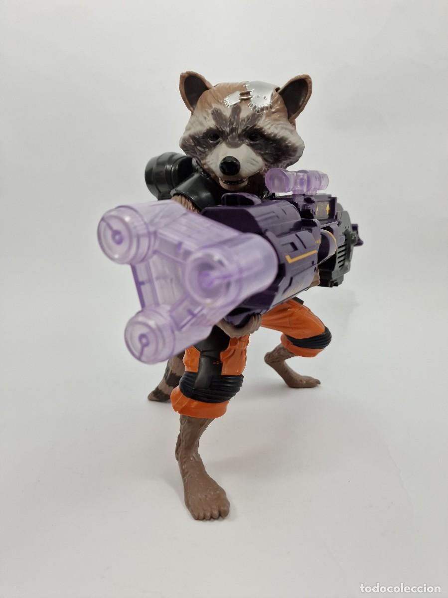 Figuras de acci&oacute;n: ROCKET RACCOON GUARDIANES DE LA GALAXIA FIGURA