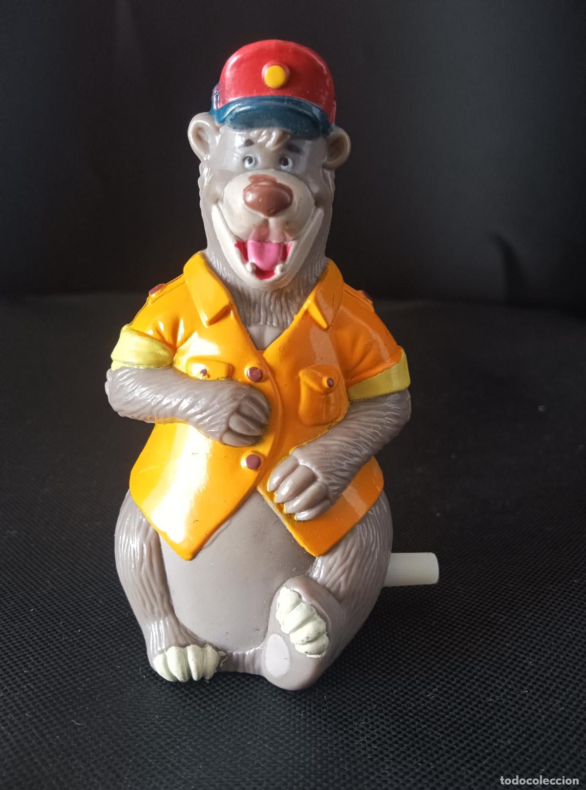 Figuras de a&ccedil;&atilde;o: BALU - AVENTUREROS DEL AIRE - SERIE TV. DISNEY - FIGURA CON RESORTE DE ACCION 1990,