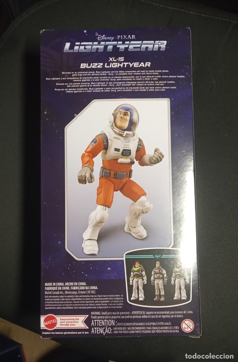 Figuras de acci&oacute;n: Mu&ntilde;eco Buzz Lightyear de Mattel de 28 cm de altura. - Foto 2