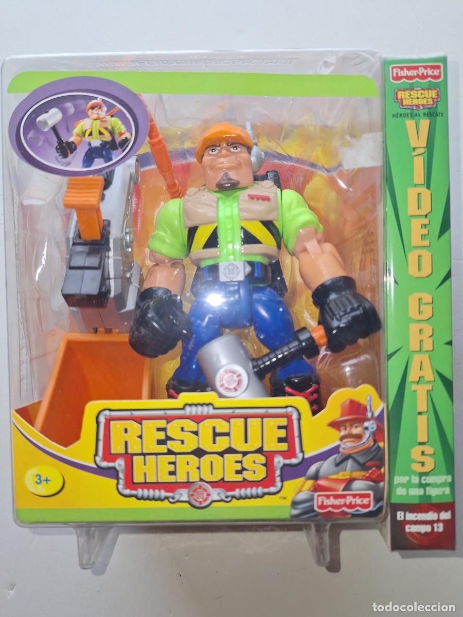 Figuras de acci&oacute;n: Mu&ntilde;eco Rescue Heroes Rip Rockefeller - Foto 1