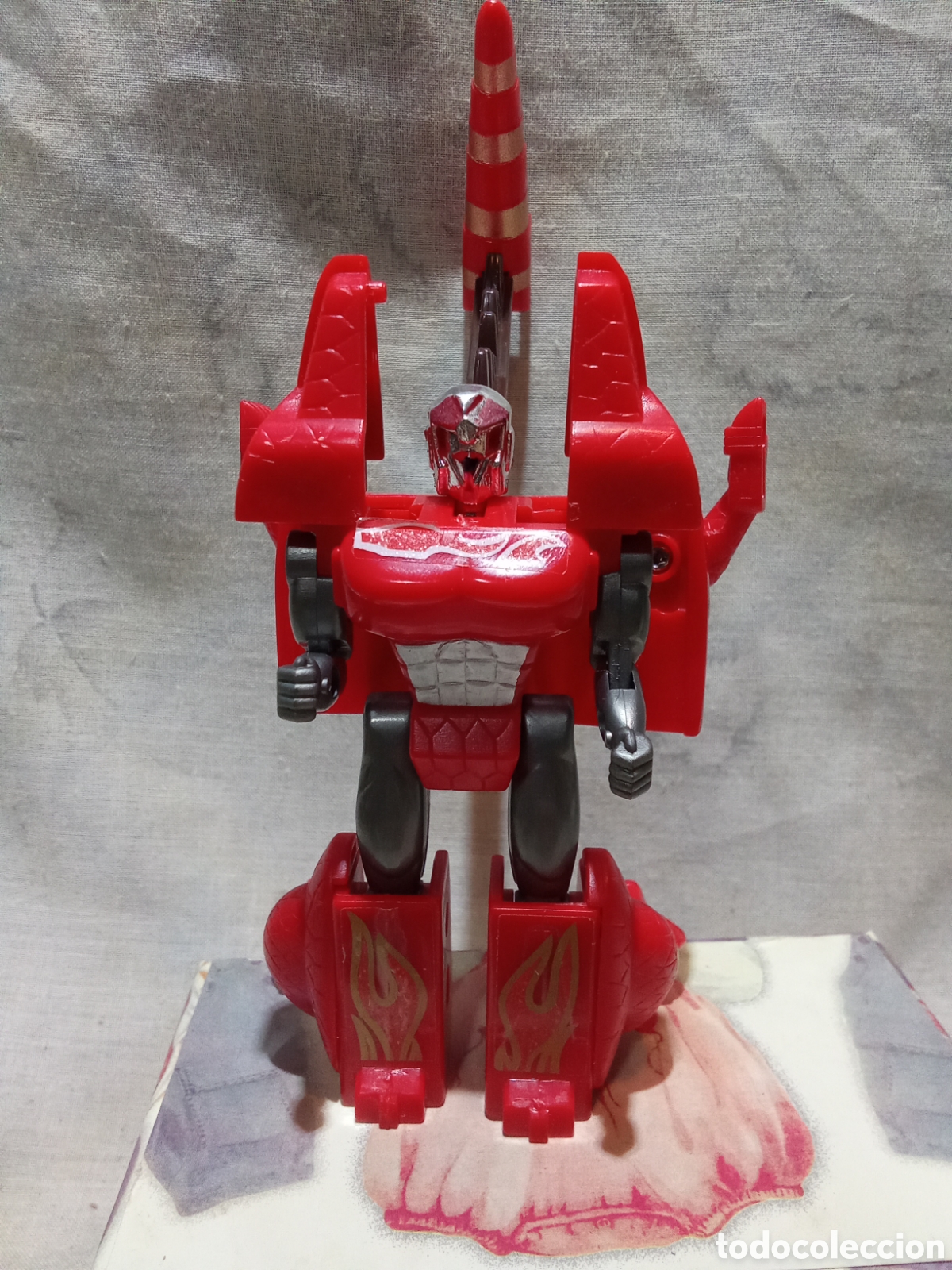 Figuras de acci&oacute;n: ROBOT DRAGON ROJO DE IH - Foto 4