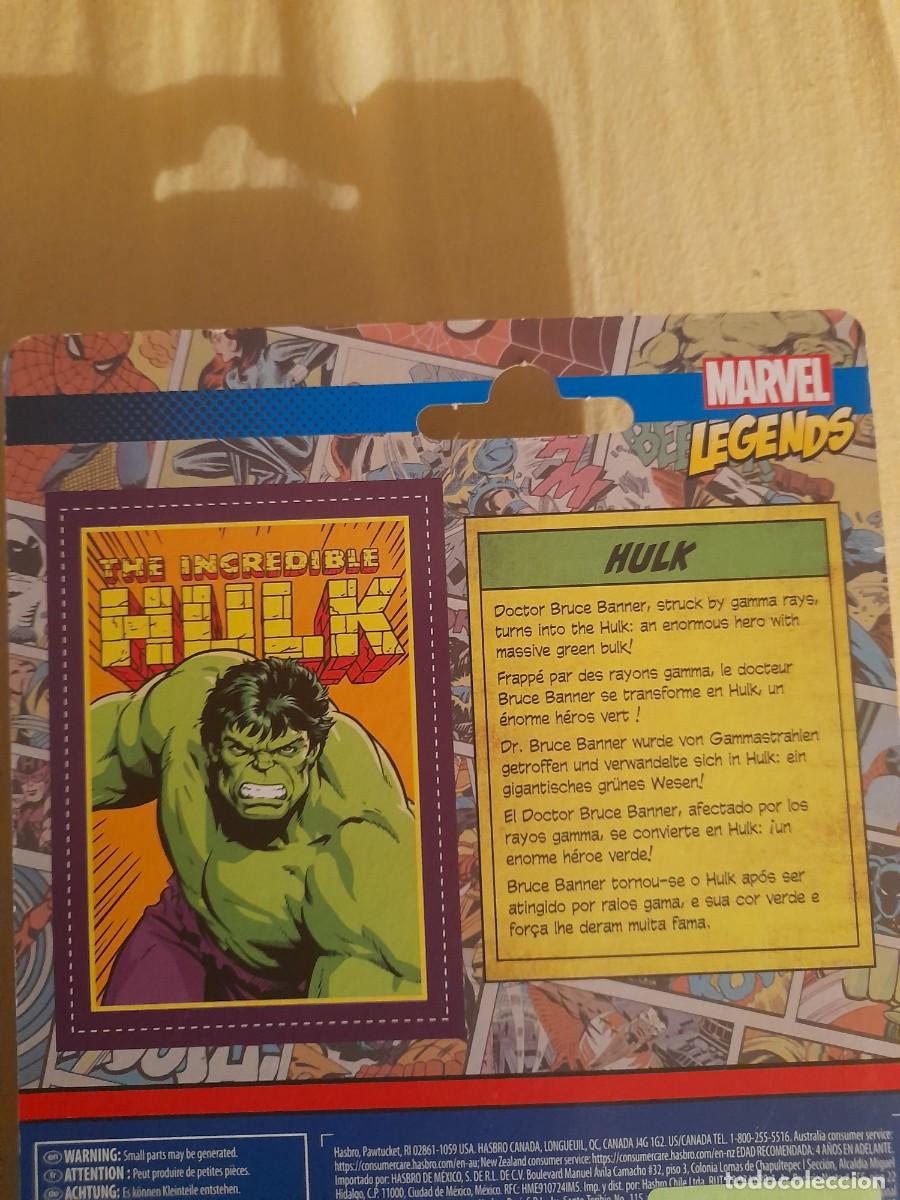 Figuras de acci&oacute;n: Figura Marvel Legens de Kenner, el incre&iacute;ble Hull - Foto 2