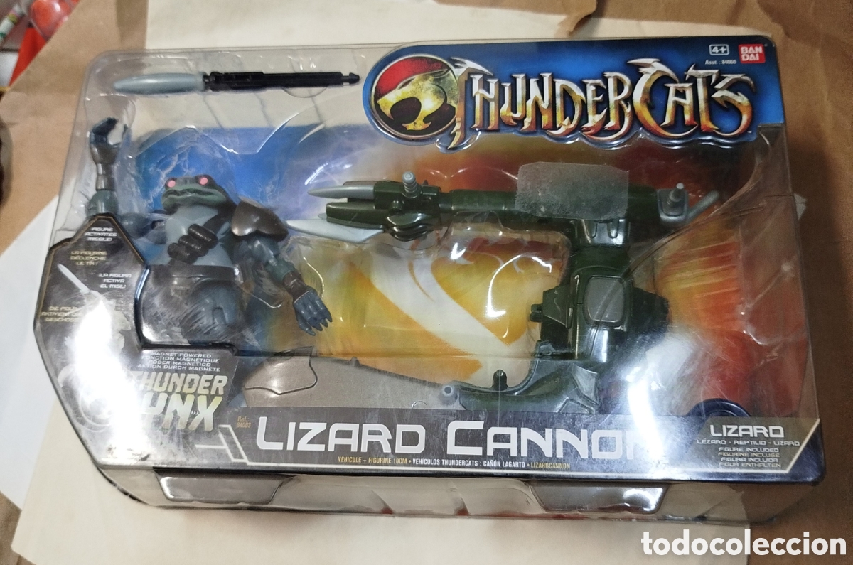 Figuras de acci&oacute;n: Thundercats. lizard cannon. Bandai . SIN ABRIR - Foto 1