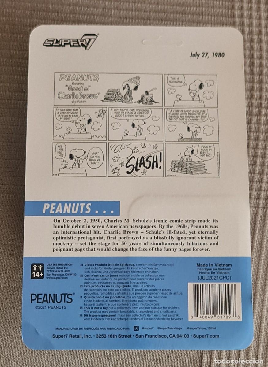 Figuras de acci&oacute;n: Super7 Peanuts ReAction Lumberjack Snoopy Figure - Foto 2