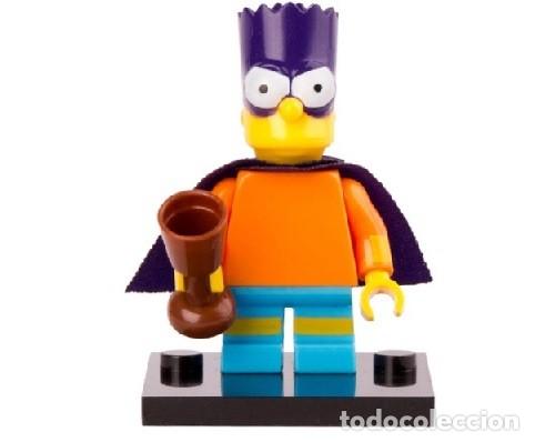 Figuras de acci&oacute;n: Figura Construccion Los simpsons Simpson Bart Batman - Foto 1