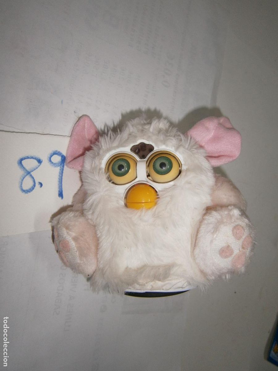 Figuras de acci&oacute;n: ANTIGUO FURBY BLANCO - Foto 1