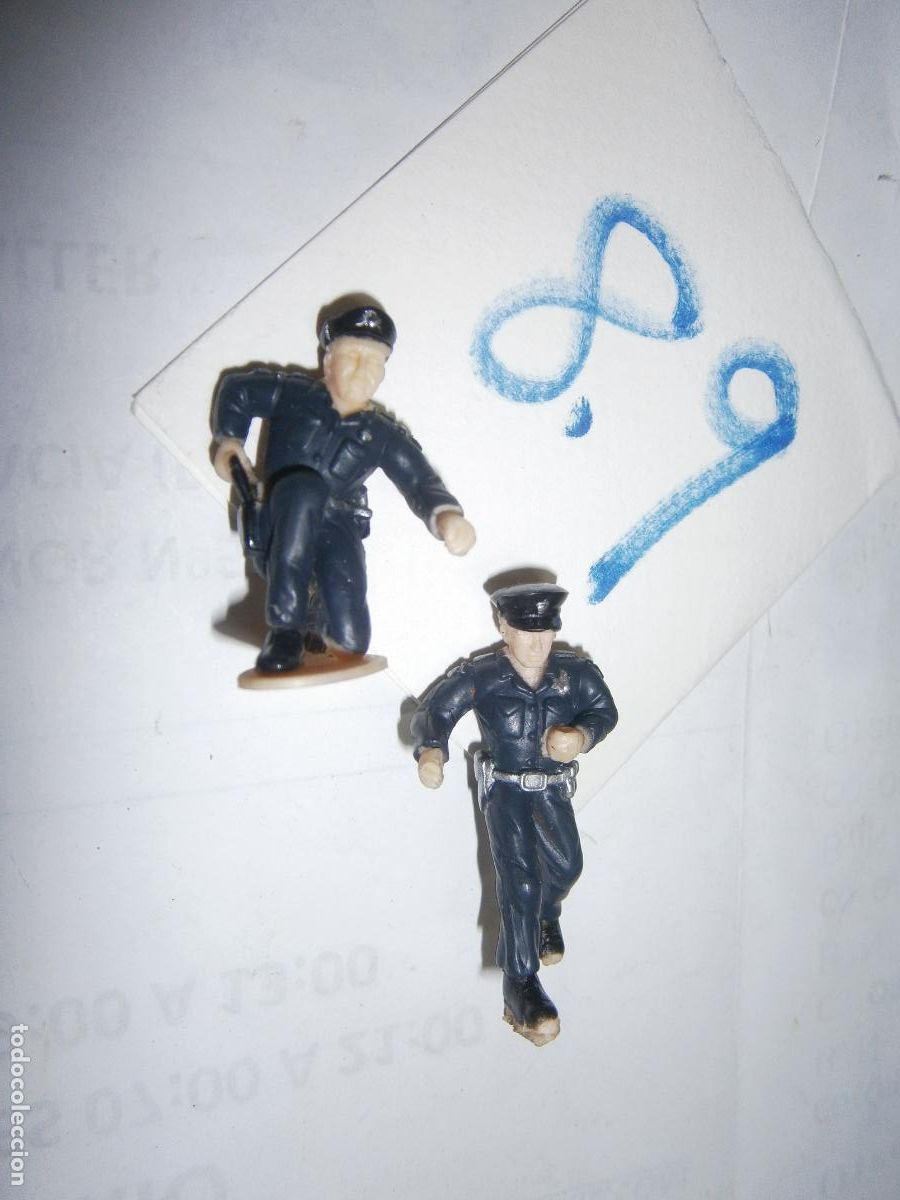 Figurines d'action: FIGURA DE ACCION - LOTE DE POLICIAS