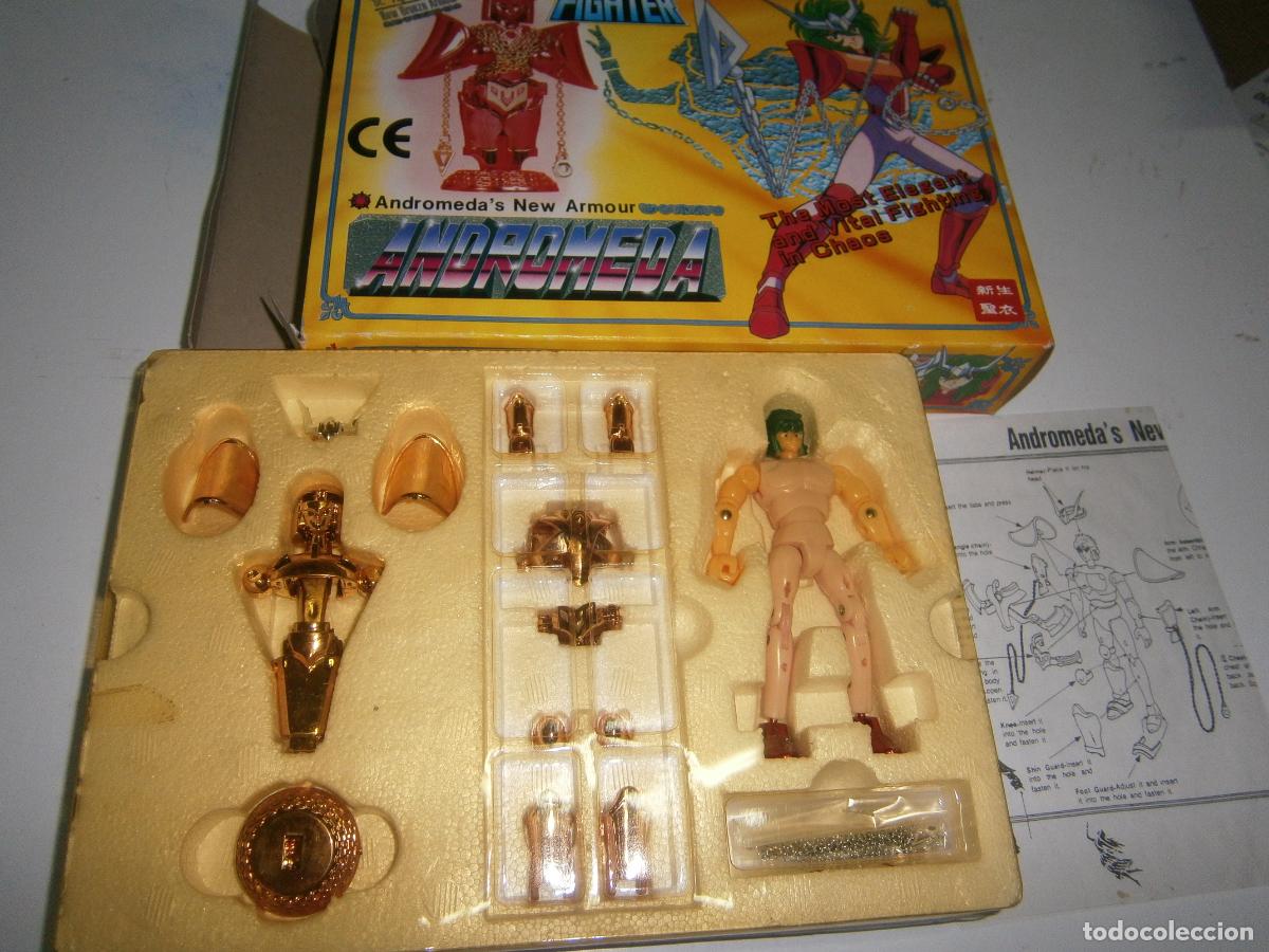 Figuras de acci&oacute;n: ANTIGUO KIT ST. FIGHTER ANDROMEDA EN SU CAJA CON ARMAS Y COMPLEMENTOS DIVERSOS - Foto 2