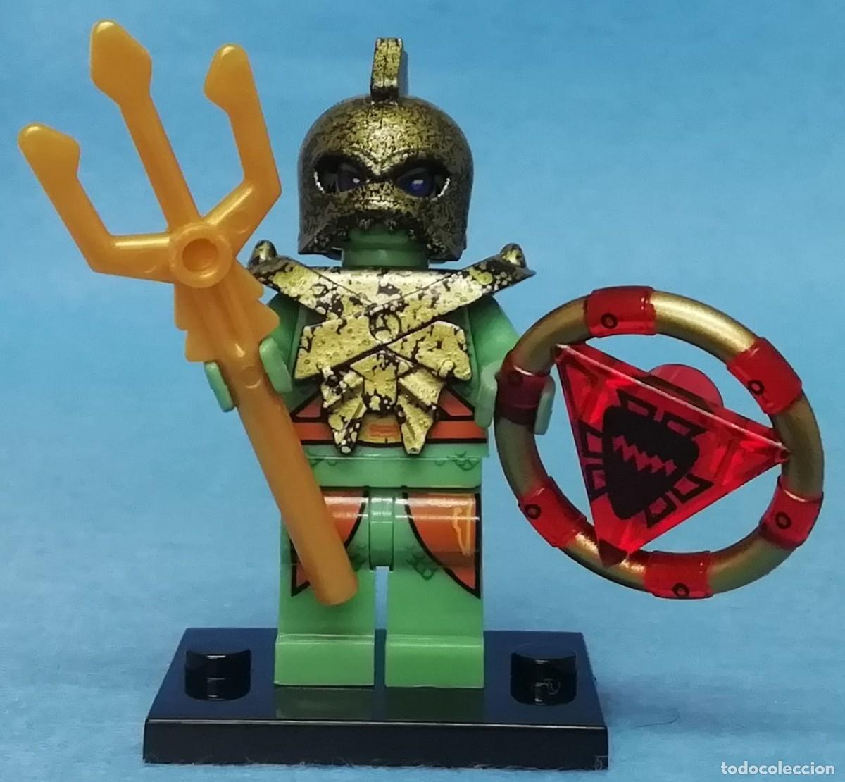 Action Figures: Atlantis Portal Emperor Lego compat&iacute;vel minifiguras
