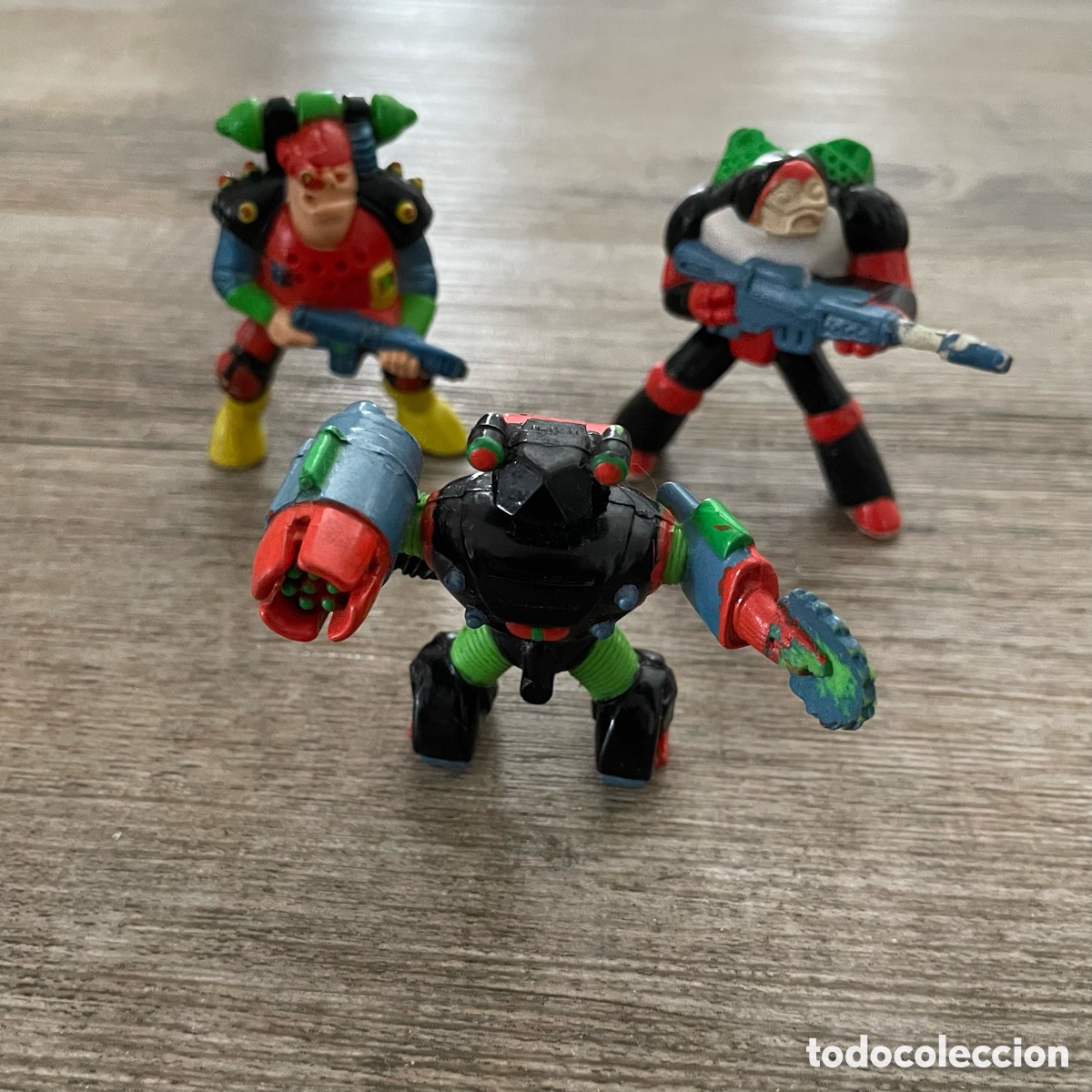 Figuras de acci&oacute;n: Guerreros De La Basura / Trash Bag Bunch / Trashblaster