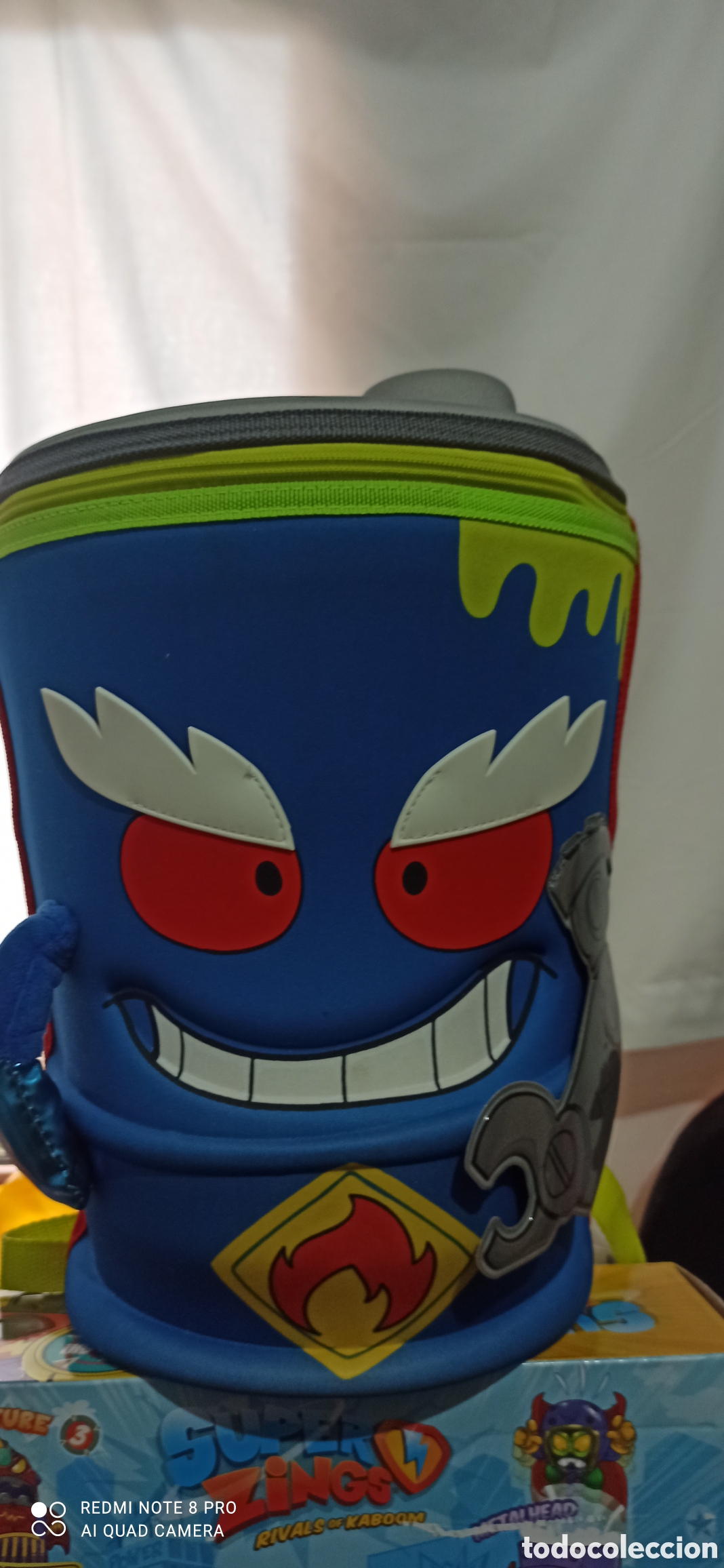 Figuras de acci&oacute;n: Mochila super zings nueva - Foto 1