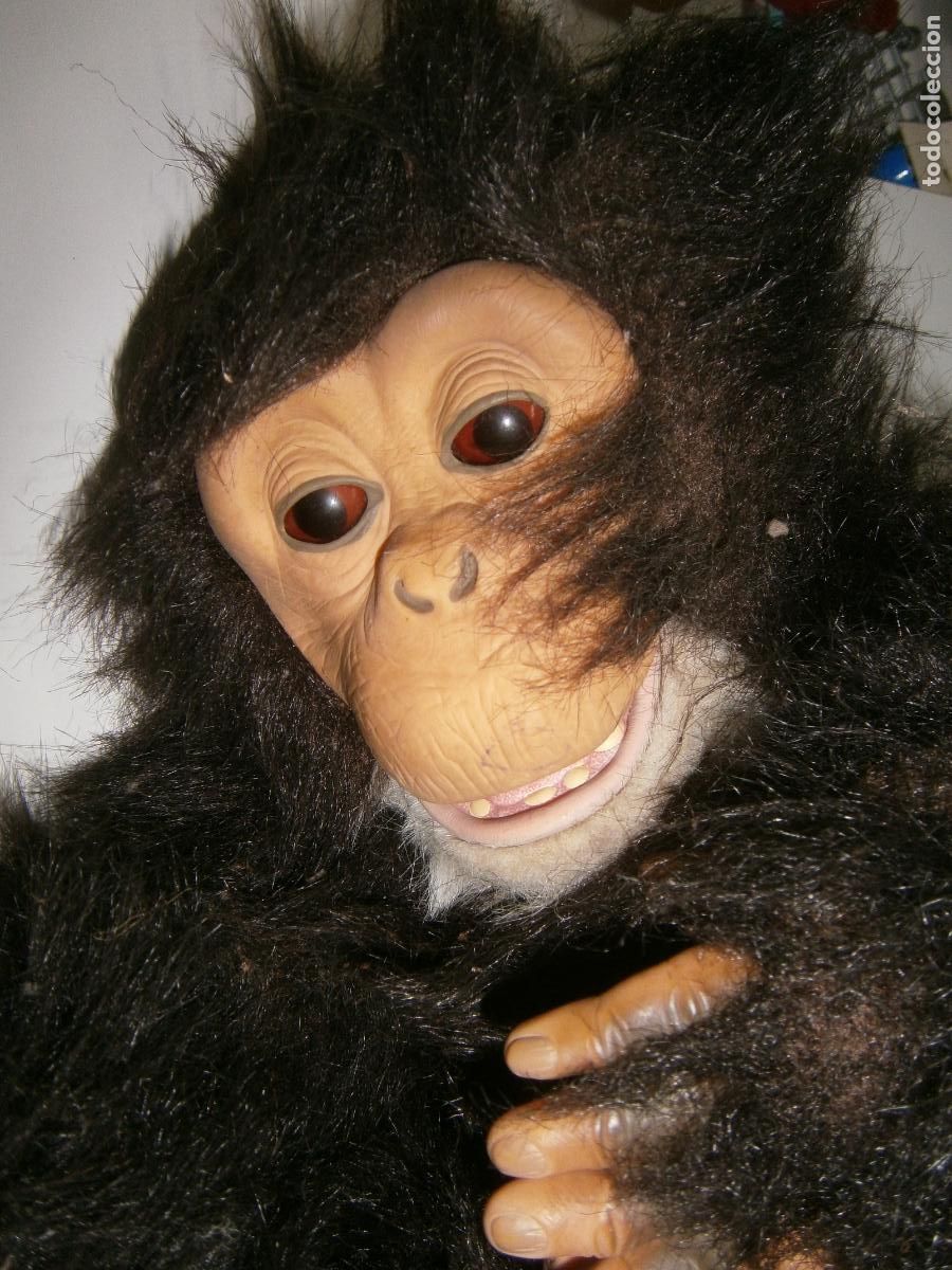 Figuras de acci&oacute;n: ANTIGUO BEBE GORILA INTERACTIVO TAMA&Ntilde;O GRANDE - Foto 2
