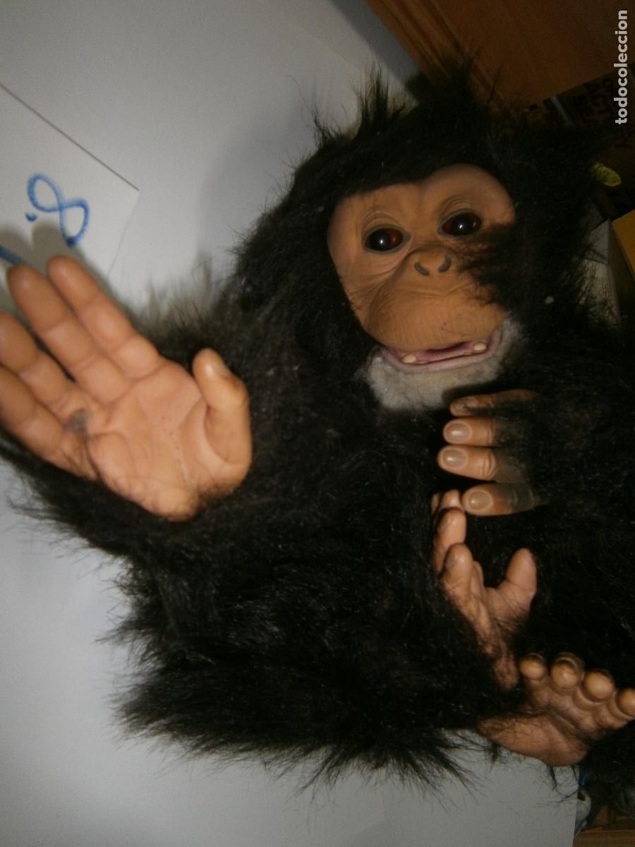 Figuras de acci&oacute;n: ANTIGUO BEBE GORILA INTERACTIVO TAMA&Ntilde;O GRANDE - Foto 3
