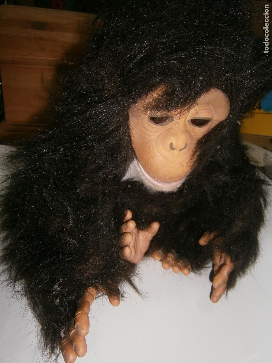 Figuras de acci&oacute;n: ANTIGUO BEBE GORILA INTERACTIVO TAMA&Ntilde;O GRANDE - Foto 1
