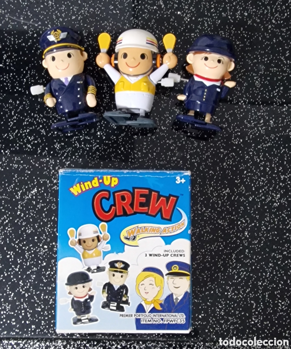 Figuras de acci&oacute;n: Vintage Wind Up Crew, walking action mu&ntilde;ecos - Foto 2