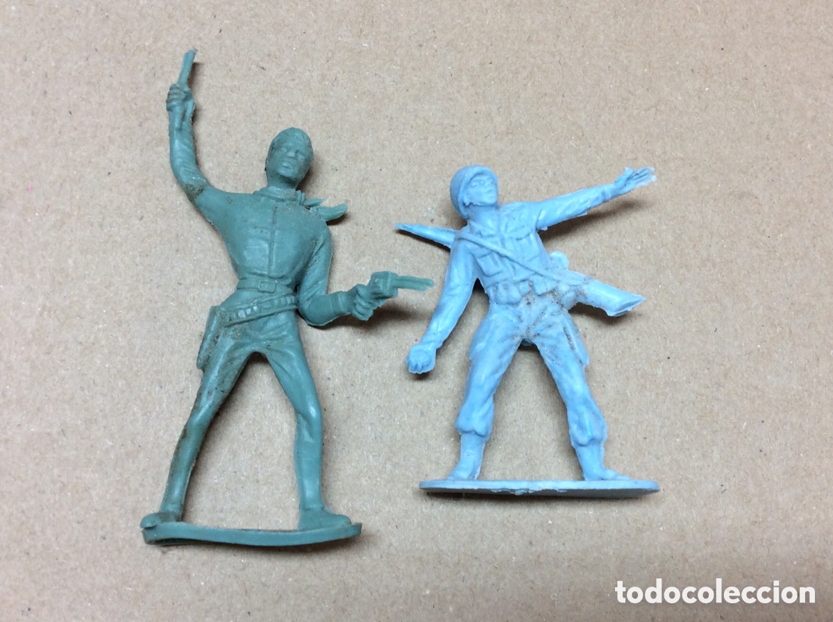 Figuras de acci&oacute;n: Lote x9 Indios y Vaqueros. Comansi y similares. (Leer descripci&oacute;n). - Foto 5