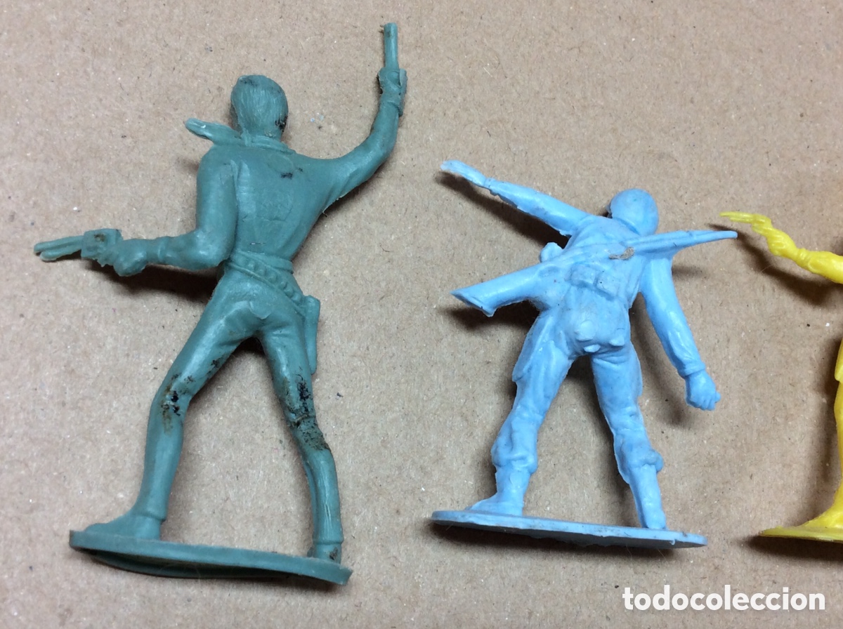 Figuras de acci&oacute;n: Lote x9 Indios y Vaqueros. Comansi y similares. (Leer descripci&oacute;n). - Foto 6