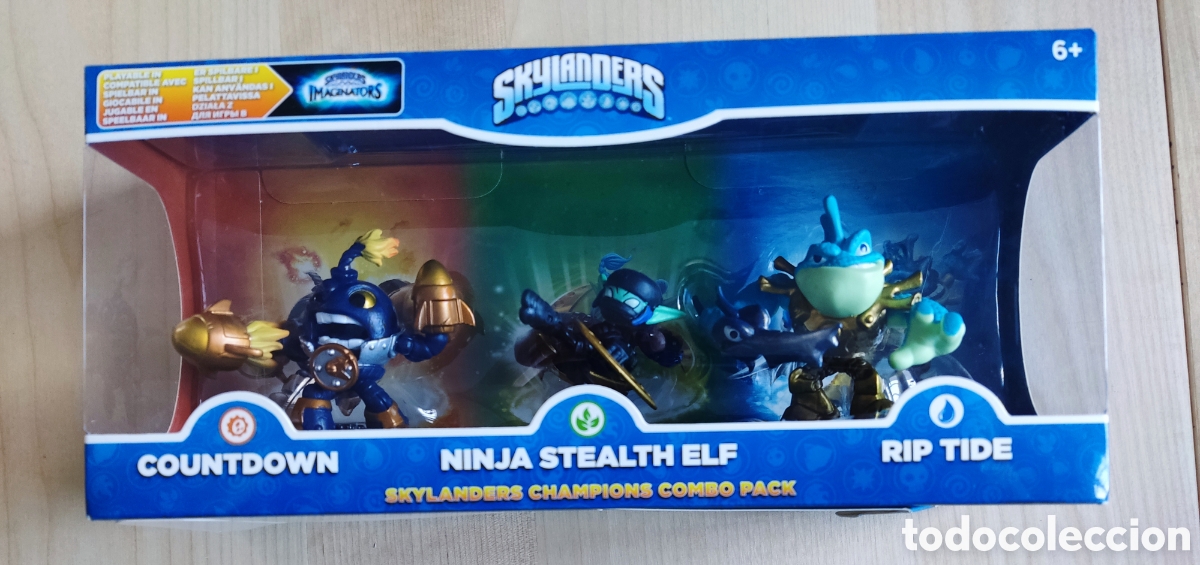 Figuras de acci&oacute;n: 764 - Skylanders Ninja Stealth Elf - Foto 1