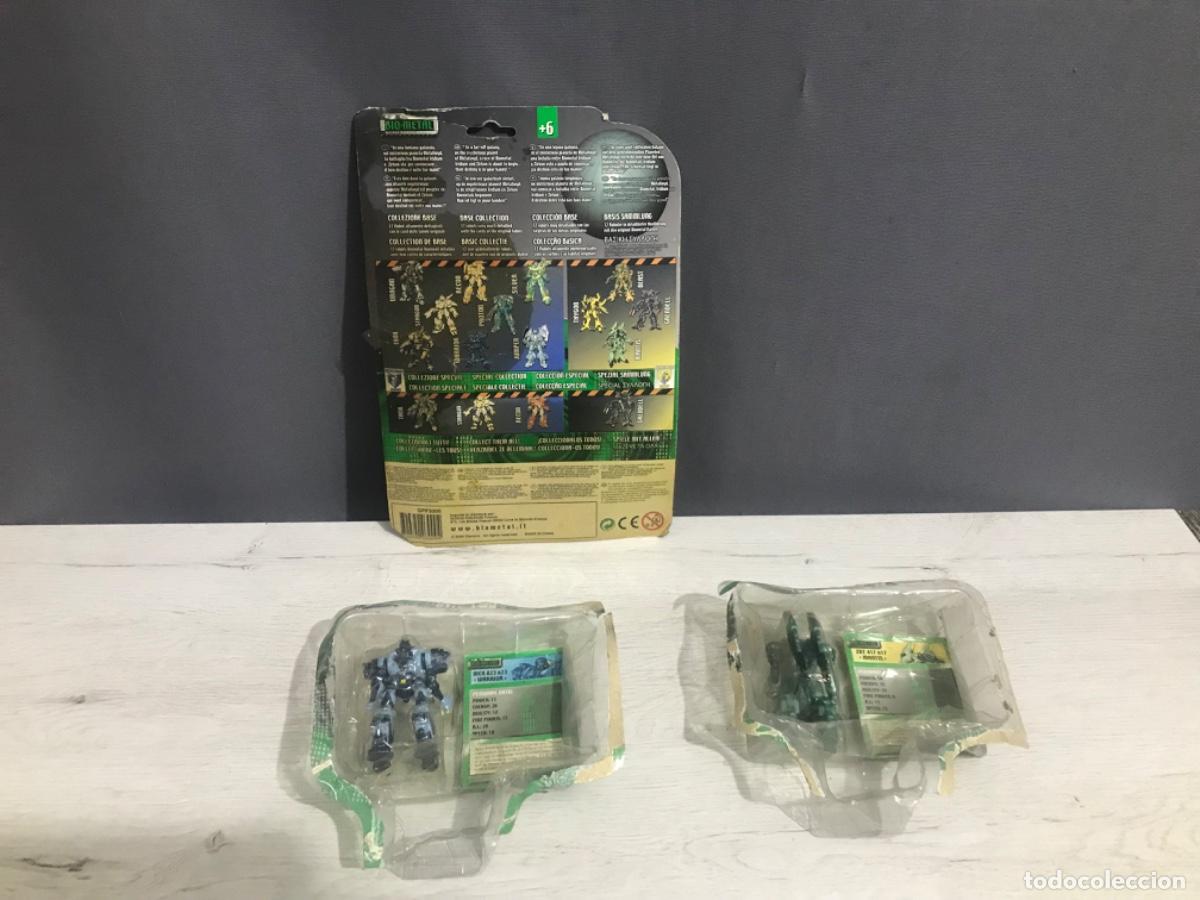 Figuras de acci&oacute;n: Lote de 3 robot biometal - Foto 6