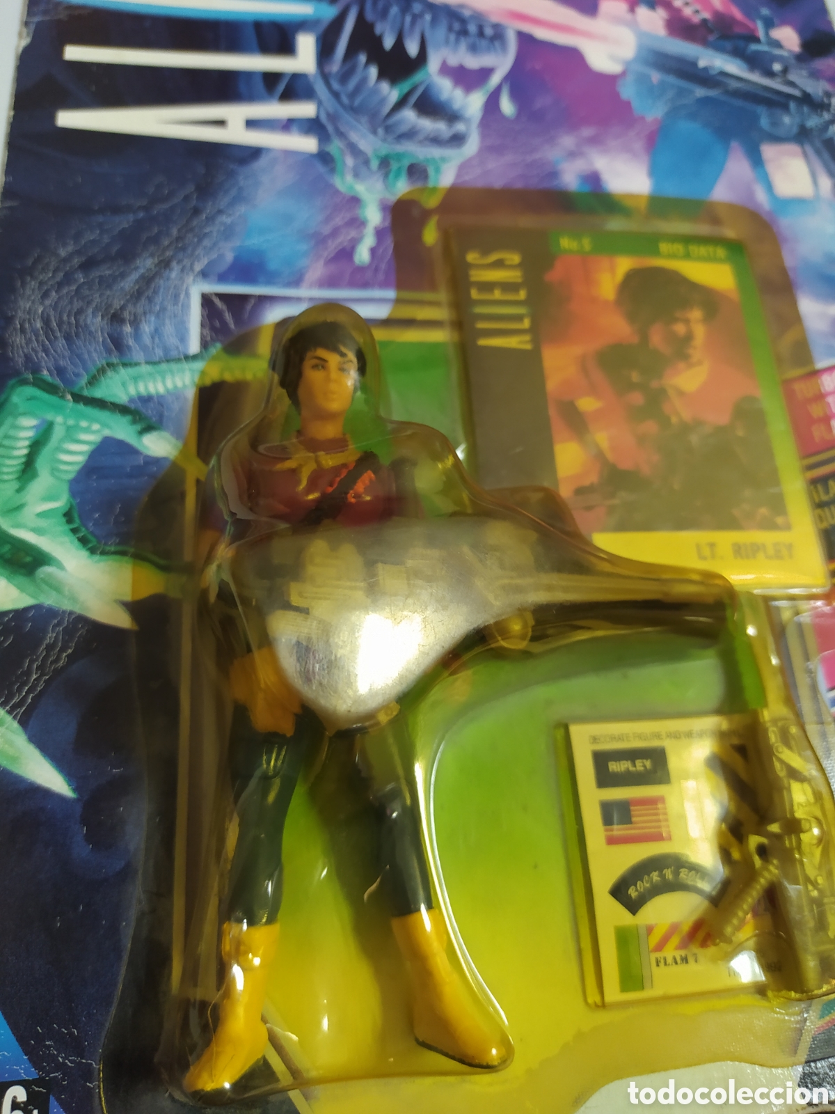 Figuras de acci&oacute;n: KENNER ALIENS RIPLEY SPACE MARINE - Foto 3