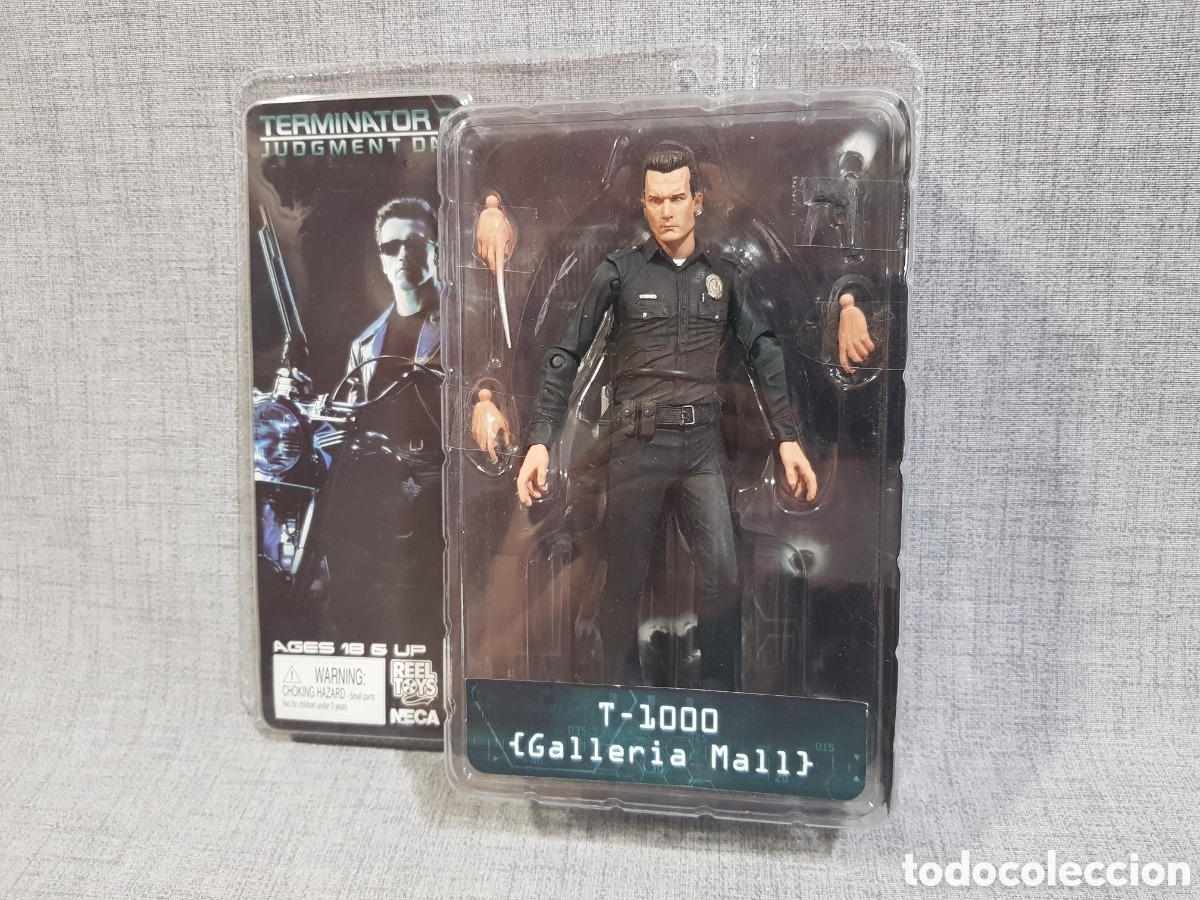 Figuras de acci&oacute;n: Terminator 2 T-1000 Galleria Mall Neca Reel Toys 2010