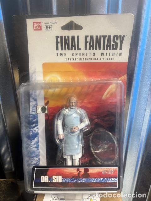Figuras de acci&oacute;n: FINAL FANTASY THE SPIRITS WITHIN, DR. SID ACTION FIGURE, BANDAI - Foto 1