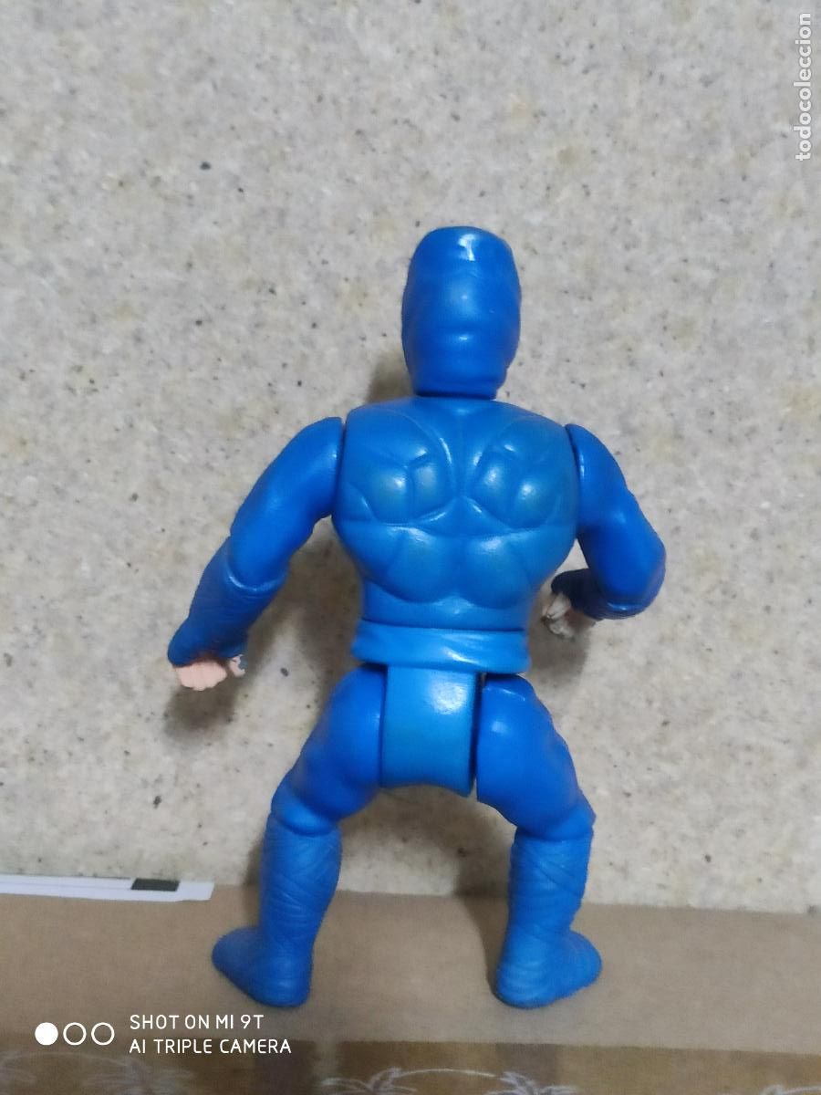Figuras de acci&oacute;n: NINJA BOOTLEG AZUL ARTICULADO - Foto 3