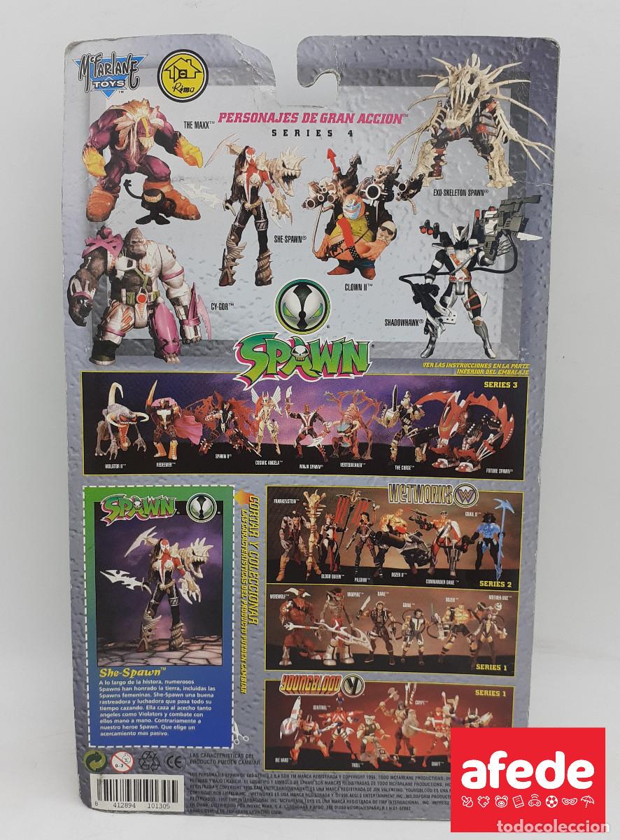 Figuras de acci&oacute;n: FIGURA SHE-SPAWN, SPAWN DE MCFARLANE TOYS EN SU CAJA ORIGINAL - Foto 3
