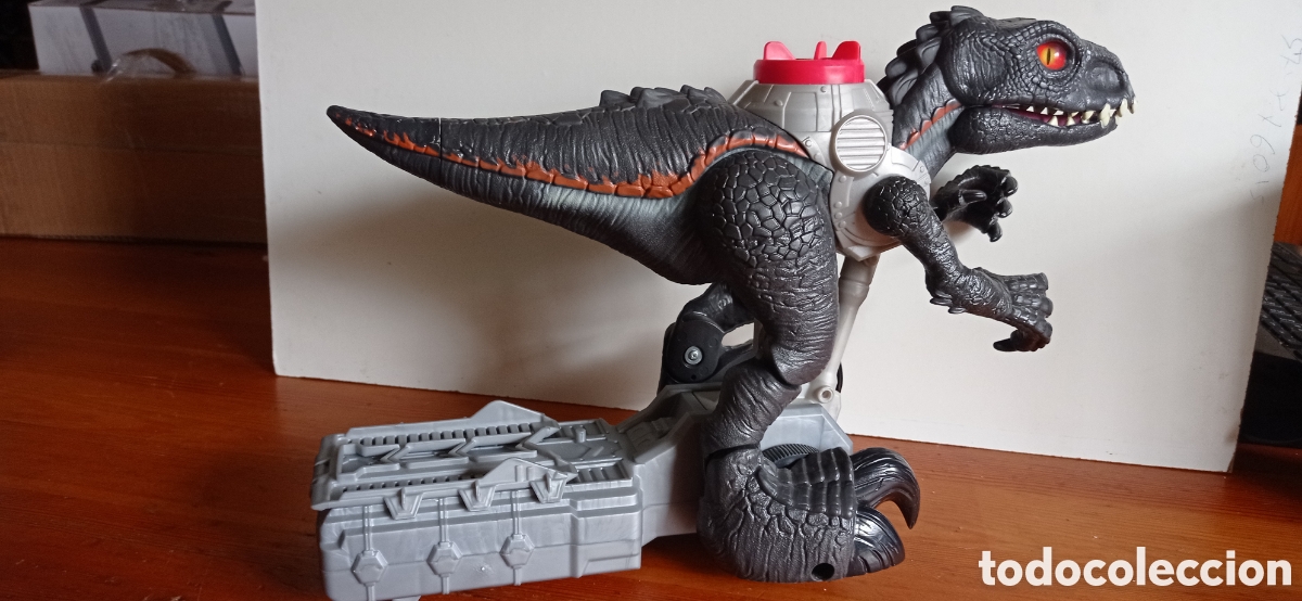 Figuras de acci&oacute;n: IMAGINEXT / JURASSIC WORLD WALKING / MATTEL - 2017 / FUNCIONANDO - Foto 2